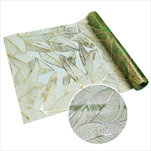 Látka dekorační polyester 36cm/5m zelená - velkoobchod, dovoz květin, řezané květiny Brno