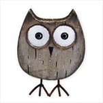 Sova dřevo 14cm - velkoobchod, dovoz květin, řezané květiny Brno