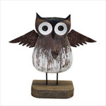 Sova dřevo 15cm - velkoobchod, dovoz květin, řezané květiny Brno