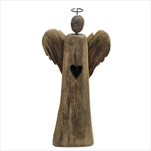 Anděl dřevo 34cm - velkoobchod, dovoz květin, řezané květiny Brno