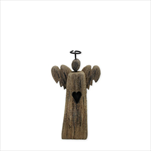 Anděl dřevo 12,8cm - velkoobchod, dovoz květin, řezané květiny Brno