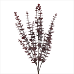 Eucalyptus pvc 43cm bordó - velkoobchod, dovoz květin, řezané květiny Brno
