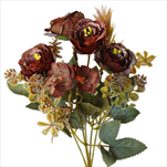 Růže kytice mix 28cm hnědá - velkoobchod, dovoz květin, řezané květiny Brno