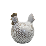 Slepice porcelán 8,5cm - velkoobchod, dovoz květin, řezané květiny Brno