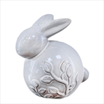 Zajíc porcelán 12cm - velkoobchod, dovoz květin, řezané květiny Brno