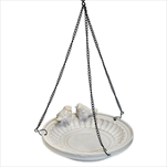 Pítko závěs porcelán 21cm bílá - velkoobchod, dovoz květin, řezané květiny Brno