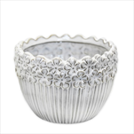 Obal porcelán pr.12,7V9,3cm bílá - velkoobchod, dovoz květin, řezané květiny Brno