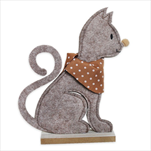 Kočka filc 26cm - velkoobchod, dovoz květin, řezané květiny Brno