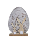 Vajíčko filc 16cm - velkoobchod, dovoz květin, řezané květiny Brno