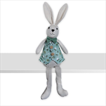 Zajíc textil 23/35cm mint - velkoobchod, dovoz květin, řezané květiny Brno