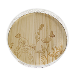 Tác dřevo/kov pr.25cm - velkoobchod, dovoz květin, řezané květiny Brno