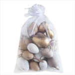 Vajíčka závěs pvc 16ks 4/5/6cm - velkoobchod, dovoz květin, řezané květiny Brno