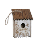 Budka závěs dřevo 11cm - velkoobchod, dovoz květin, řezané květiny Brno