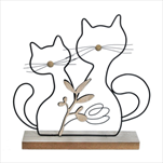 Kočky kov 20cm - velkoobchod, dovoz květin, řezané květiny Brno