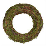 Kruh vrba/PE mech 32cm - velkoobchod, dovoz květin, řezané květiny Brno