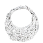 Koš větve 26,5cm bílá - velkoobchod, dovoz květin, řezané květiny Brno