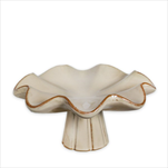 Podnos porcelán pr.16cm béžová - velkoobchod, dovoz květin, řezané květiny Brno