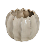 Obal porcelán pr.16,6cm béžová - velkoobchod, dovoz květin, řezané květiny Brno