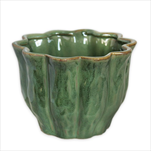 Obal porcelán pr.18,4cm zelená - velkoobchod, dovoz květin, řezané květiny Brno