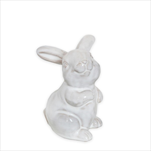 Zajíc porcelán 11cm krém - velkoobchod, dovoz květin, řezané květiny Brno