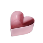 Srdce melamin 15cm růžová - velkoobchod, dovoz květin, řezané květiny Brno
