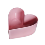 Srdce melamin 22cm růžová - velkoobchod, dovoz květin, řezané květiny Brno