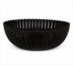 Miska melamin 25cm antracit - velkoobchod, dovoz květin, řezané květiny Brno