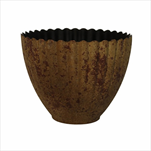 Obal melamin 13cm rustik - velkoobchod, dovoz květin, řezané květiny Brno