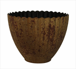Obal melamin 16cm rustik - velkoobchod, dovoz květin, řezané květiny Brno