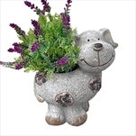 KE Obal pes s kamínky 19 x 18 cm - velkoobchod, dovoz květin, řezané květiny Brno