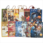 Taška vánoční WBL 26 x 32 x 13 cm - velkoobchod, dovoz květin, řezané květiny Brno