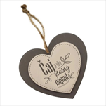 HD Kafetearie cedulka srdce malé NCU - velkoobchod, dovoz květin, řezané květiny Brno