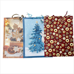 Taška vánoční UFXL/M 47 x 33 x 11 cm - velkoobchod, dovoz květin, řezané květiny Brno