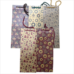 Taška vánoční víno UHLH/M 40 x 15 x 9 cm - velkoobchod, dovoz květin, řezané květiny Brno