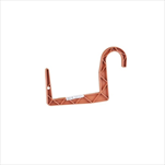 Plast držák truhlíku 12cm na trubku teracota - velkoobchod, dovoz květin, řezané květiny Brno