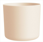 Plast obal Lora 14cm písková - velkoobchod, dovoz květin, řezané květiny Brno