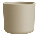 Plast obal Lora 14cm šedá - velkoobchod, dovoz květin, řezané květiny Brno