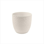 Obal keramický 13,5 x 13,5 cm krémový - velkoobchod, dovoz květin, řezané květiny Brno