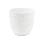 Obal keramický 13,5 x 13,5 cm bílý - velkoobchod, dovoz květin, řezané květiny Brno