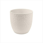 Obal keramický 16,5 x 16,5 cm krémový - velkoobchod, dovoz květin, řezané květiny Brno