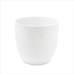 Obal keramický 16,5 x 16,5 cm bílý - velkoobchod, dovoz květin, řezané květiny Brno