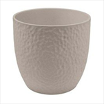 Obal keramický 23,5 x 23,5 cm šedý - velkoobchod, dovoz květin, řezané květiny Brno