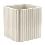 Obal 16,7 x 16,8 x 16,8 cm krémový - velkoobchod, dovoz květin, řezané květiny Brno