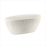 Obal keramický 13 x 13 x 26 cm krémový - velkoobchod, dovoz květin, řezané květiny Brno