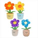 Květina plyšová 30 cm 4 druhy - velkoobchod, dovoz květin, řezané květiny Brno