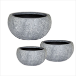 Arizona Bullet Bowl Washed Grey S3 D31/56H15.5/ - velkoobchod, dovoz květin, řezané květiny Brno