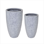 Obal Arizona High Vase Washed grey S2 D34/44H66/77 - velkoobchod, dovoz květin, řezané květiny Brno