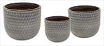 Obal Noble Egg Facet macchiato S3 D30/48H27/43 - velkoobchod, dovoz květin, řezané květiny Brno