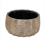 Aurum Bowl Dents Rust D22H11,5 - velkoobchod, dovoz květin, řezané květiny Brno