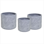 Obal Arizona Cyli Luxe Washed grey S3 D25/39H25/38 - velkoobchod, dovoz květin, řezané květiny Brno